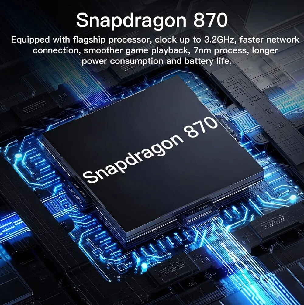2023 New Tablet 6 Pro 2 in 1 Snapdragon 870 Android 12 System 10.1-inch 5GWIFI 16G RAM 1TB ROM Global Edition Dual SIM Card Pad