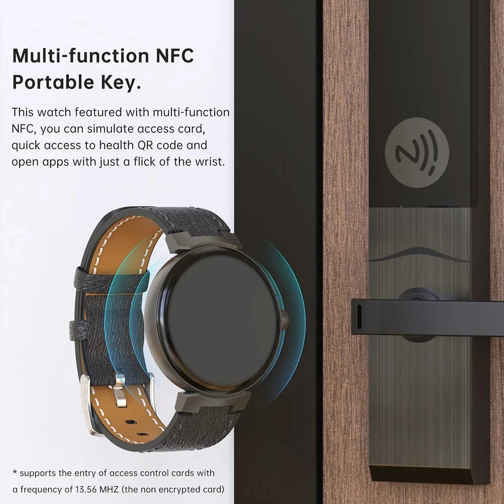 2023 New LV-05 Smart Watch Men Fashion Voice Calling NFC IP68 Sport Watch Women Heart Rate Bluetooth Smartwatche for Android Ios