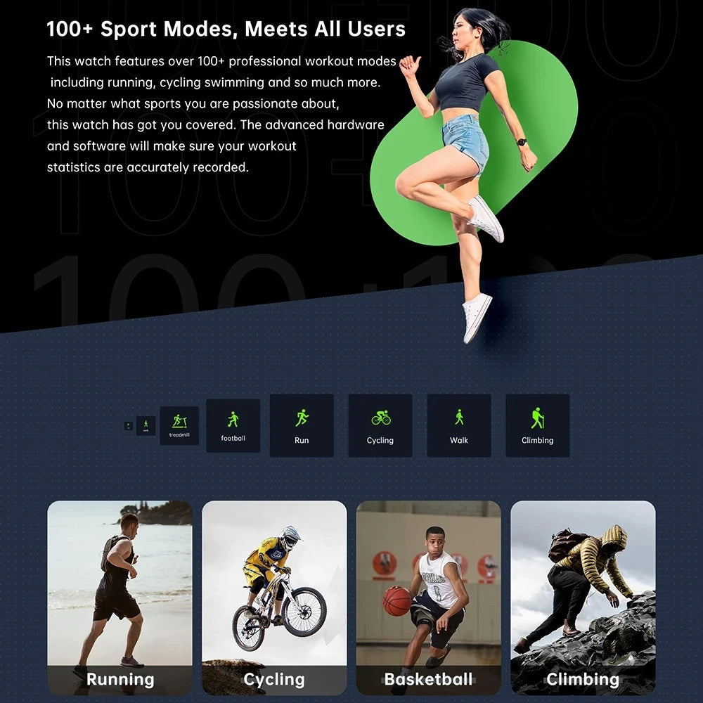 2023 New LV-05 Smart Watch Men Fashion Voice Calling NFC IP68 Sport Watch Women Heart Rate Bluetooth Smartwatche for Android Ios