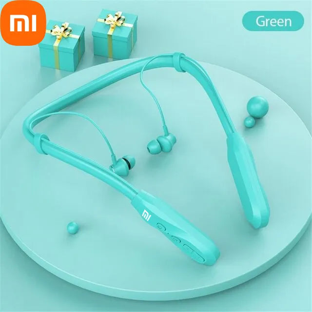 Xiaomi I35 200 Hour Play Wireless Earphones Bluetooth Headphones Neckband 5.1 Headphone with Mic Stereo Earbuds Headset