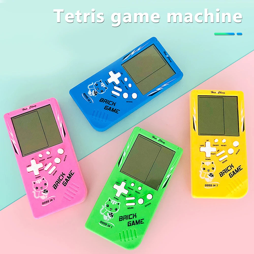 3.5 inch Large Screen Handheld Game Console 4 Color 23 Gaming Handheld Classic Tetris Gamer Retro Nostalgia Children's Gifts Toy