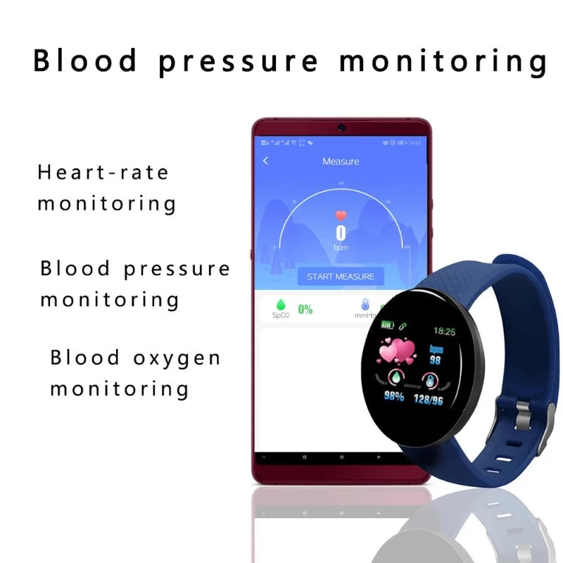 Xiaomi Smartwatch: Blood Pressure, Heart Rate Monitor, Digital Tracker