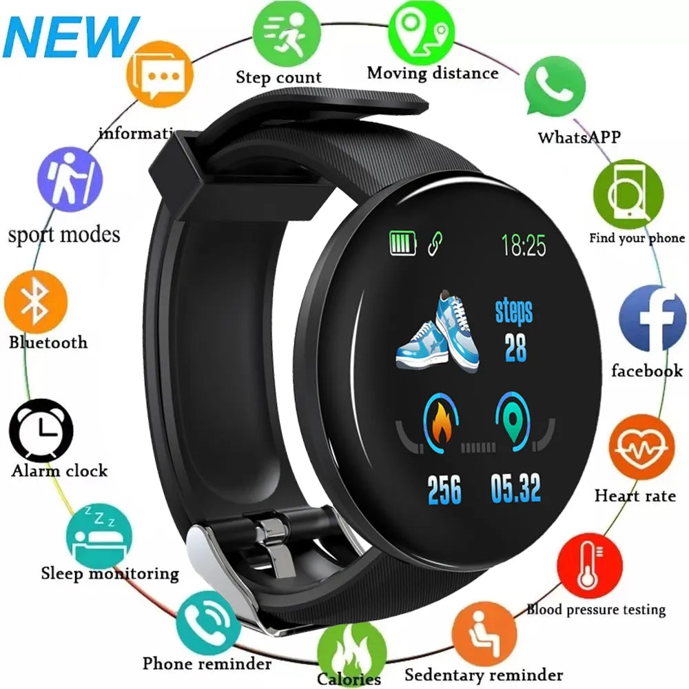 Xiaomi Smartwatch: Blood Pressure, Heart Rate Monitor, Digital Tracker