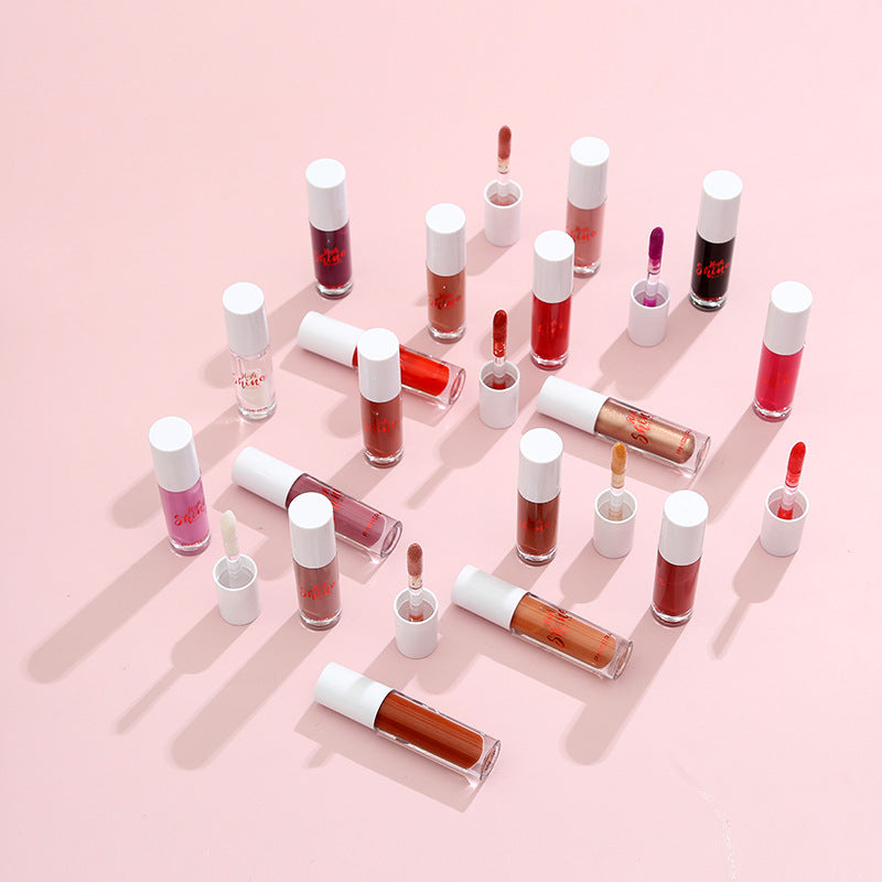 Solid Jelly Lipstick Crystal Lip Balm Water Wave Mirror Lip Gloss Long Lasting Moisturizing Lip Glaze Lip Care Makeup - QWIEL®