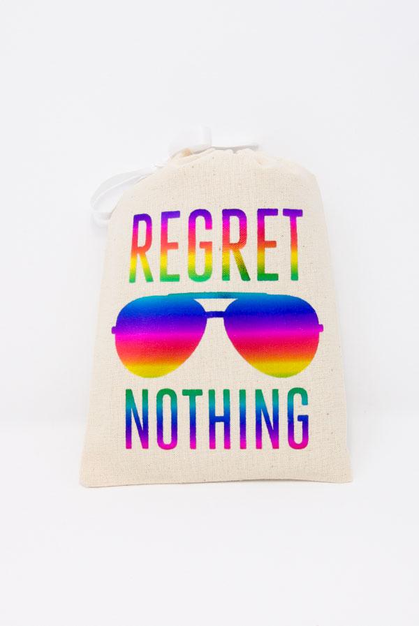 Regret Nothing Hangover Kit Bag