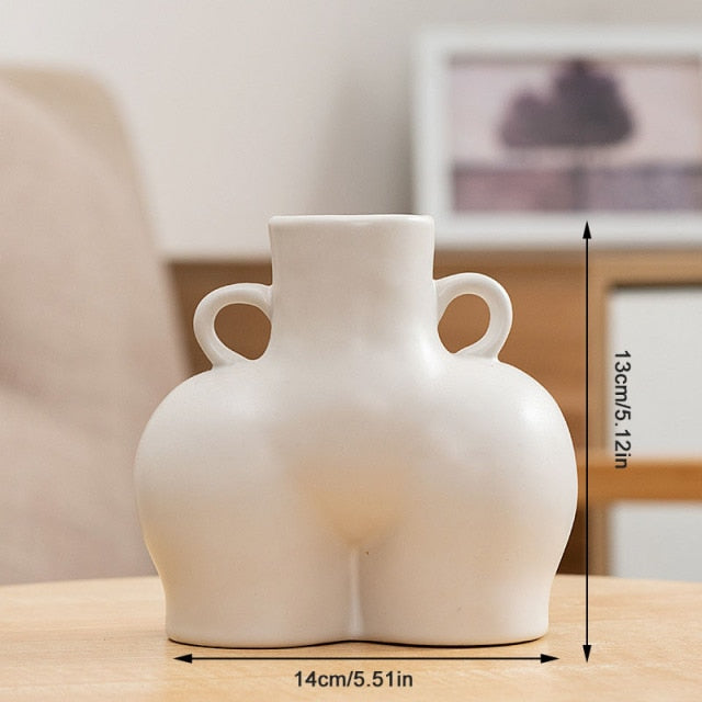 Human Body Ceramics Vases