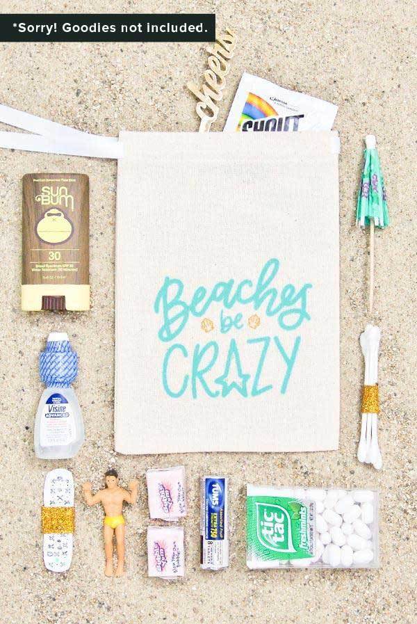 Beaches Be Crazy Hangover Kit Bag