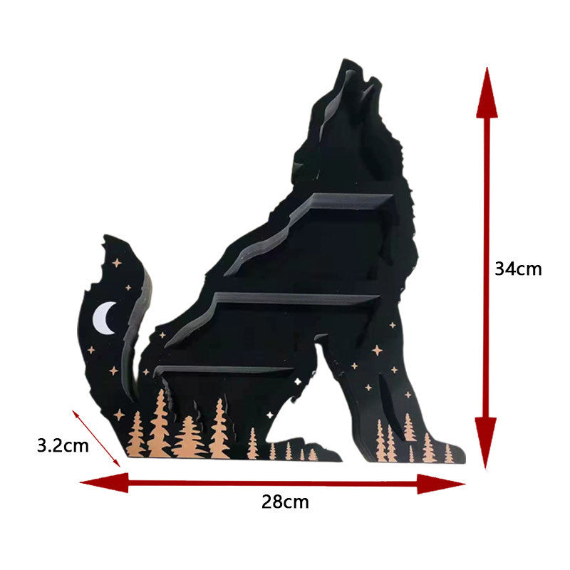 Wolf Crystal Home Items Storage Rack Ornament - QWIEL®