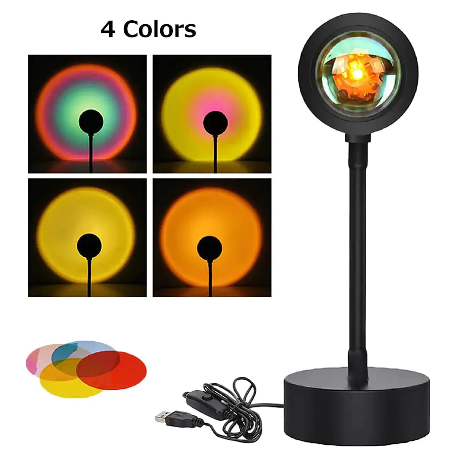 Sunset Projection Lamp w/ Remote and Smart App