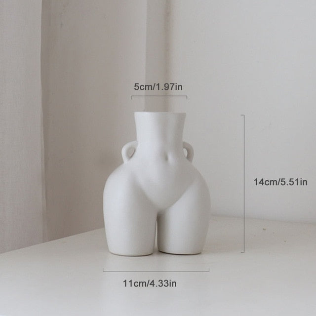 Human Body Ceramics Vases