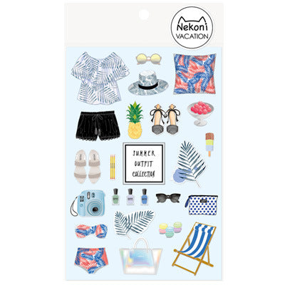 Summer Series Flat Sticker Women's Items - QWIEL®