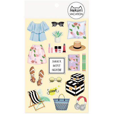 Summer Series Flat Sticker Women's Items - QWIEL®
