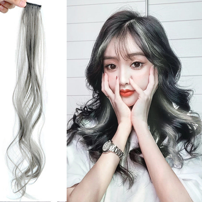 Gradient Female Long Curly Hair Wig Patch - QWIEL®