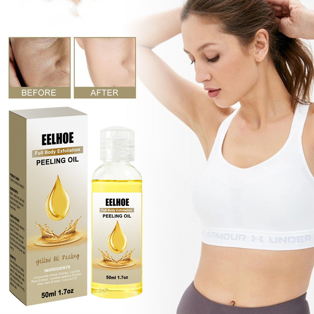 Delicate Brightening Body Cleaning Exfoliating Skin Care Oil - QWIEL®