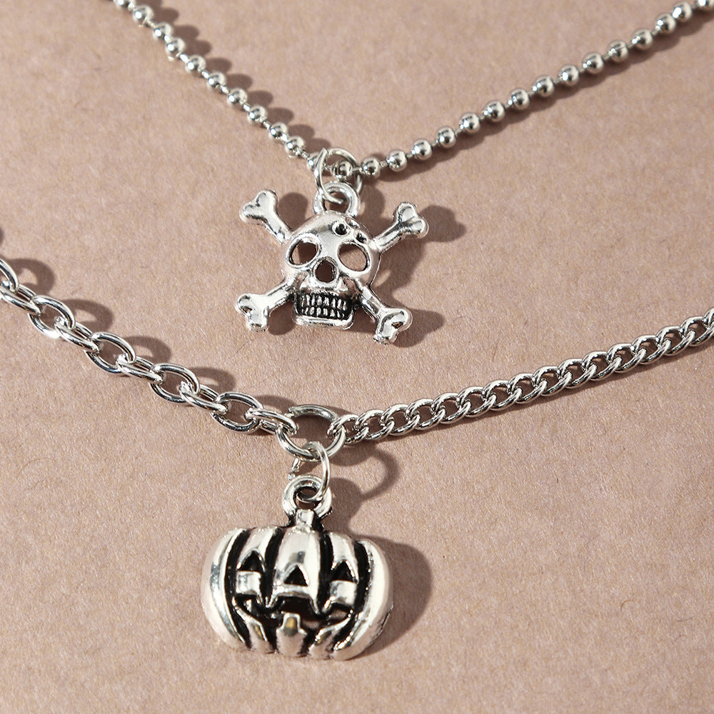 Personalized Items With Punk-style Stacked Skulls - QWIEL®