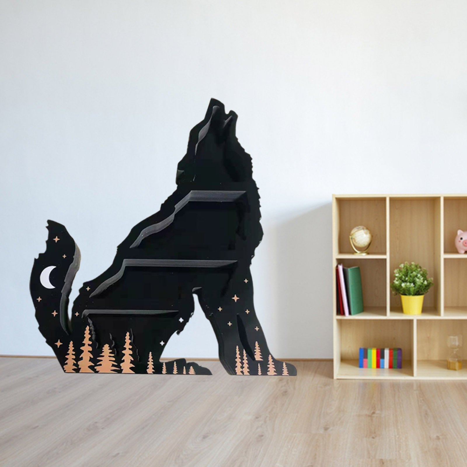 Wolf Crystal Home Items Storage Rack Ornament - QWIEL®