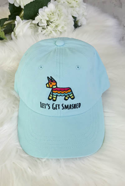 Let's Get Smashed - Embroidered Bachelorette Party Dad Hats