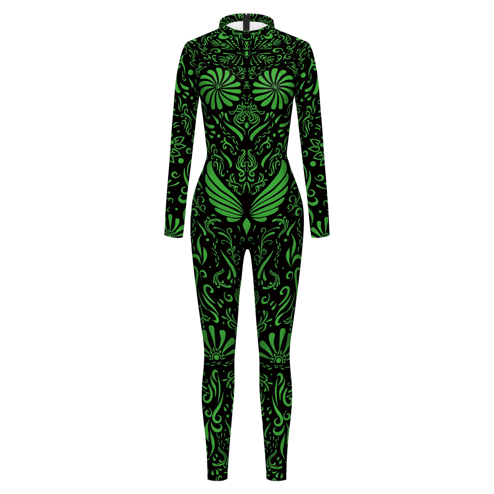 Women's Halloween Digital Printing Tight Jumpsuit - QWIEL®