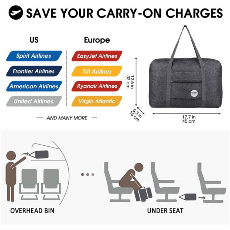 New Fashion Personal Items Travel Luggage Bag - QWIEL®
