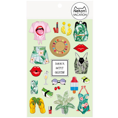 Summer Series Flat Sticker Women's Items - QWIEL®