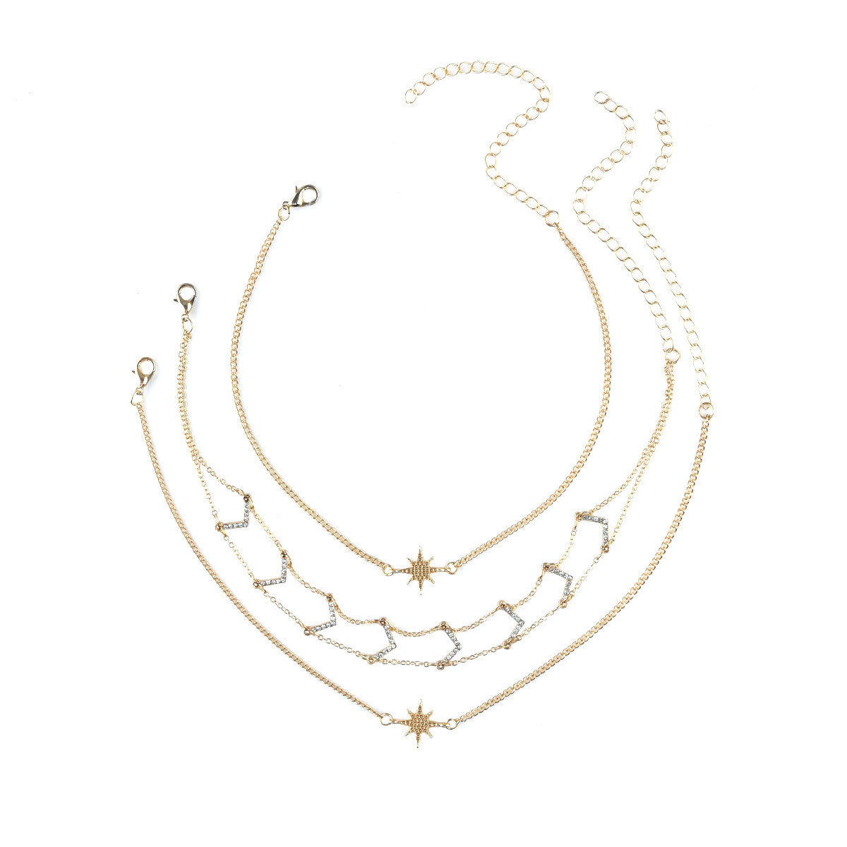Simple Multi-element Set Items With Double Diamonds - QWIEL®