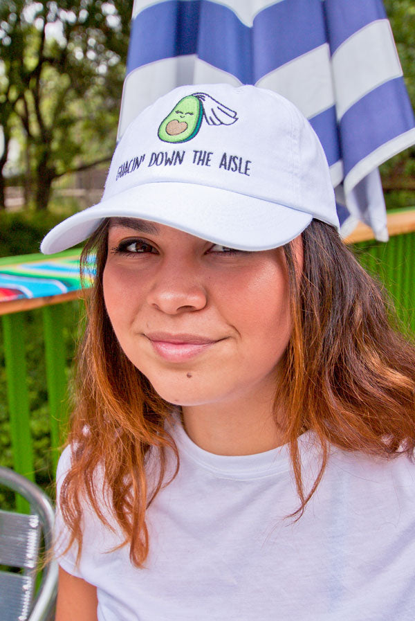 Guacin' Down the Aisle - Fiesta Avocado Hats!