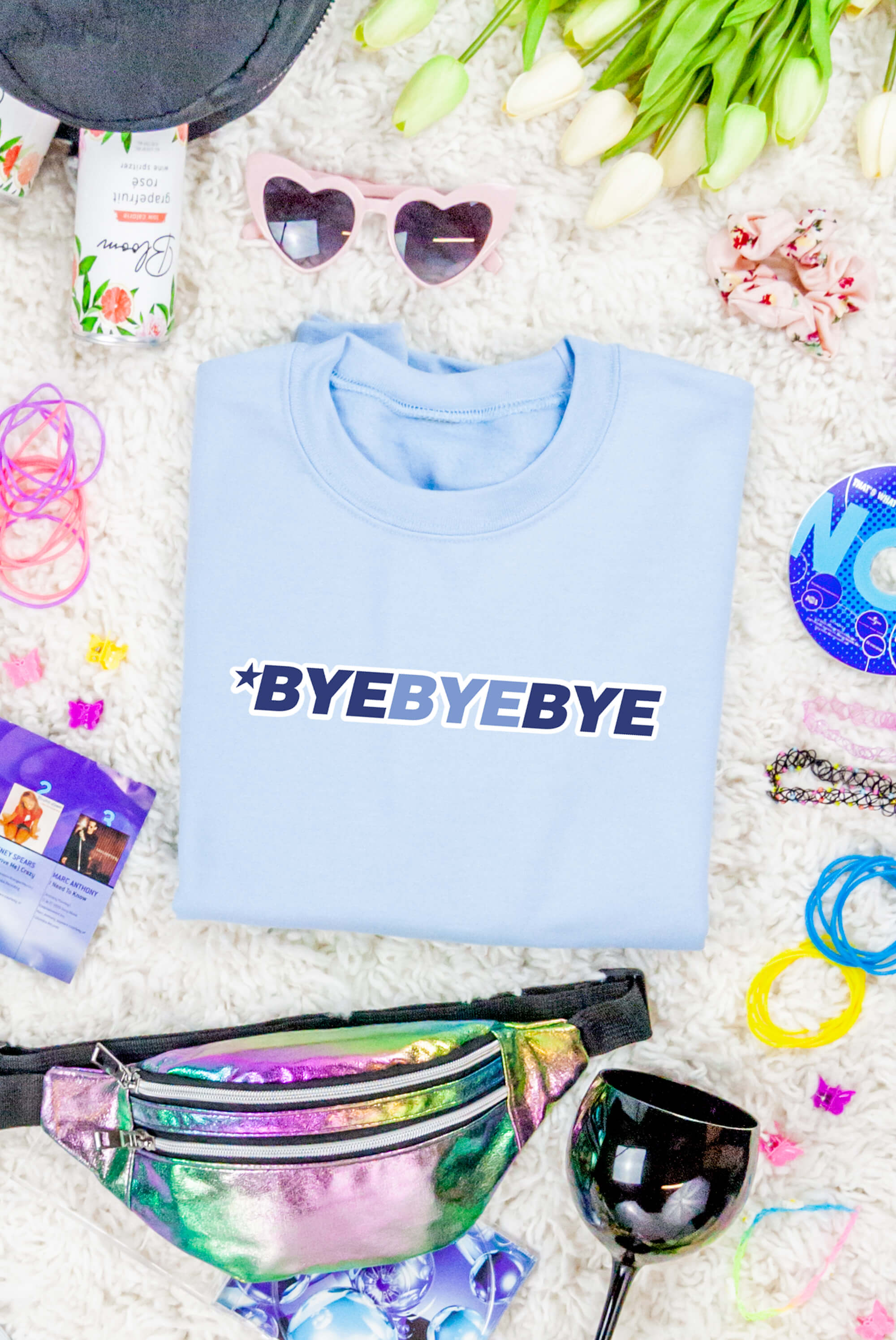 ByeByeBye Sweatshirt - For Your Ultimate Boy Band Bachelorette Party!