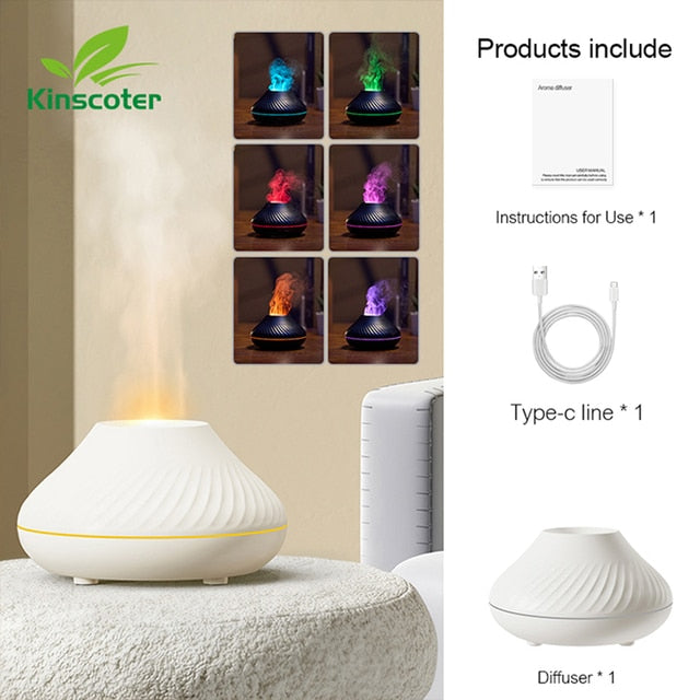 Volcano Humidifier Essential Oil Diffuser