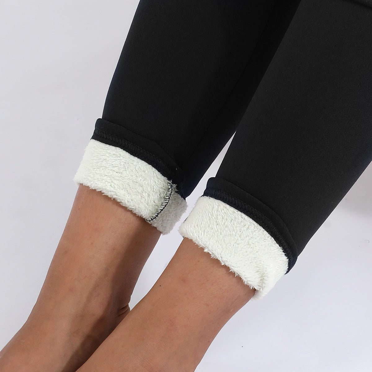 Winter Leggings Warm Thick High Stretch Lamb Cashmere Leggins Skinny Fitness Woman Pants - QWIEL®