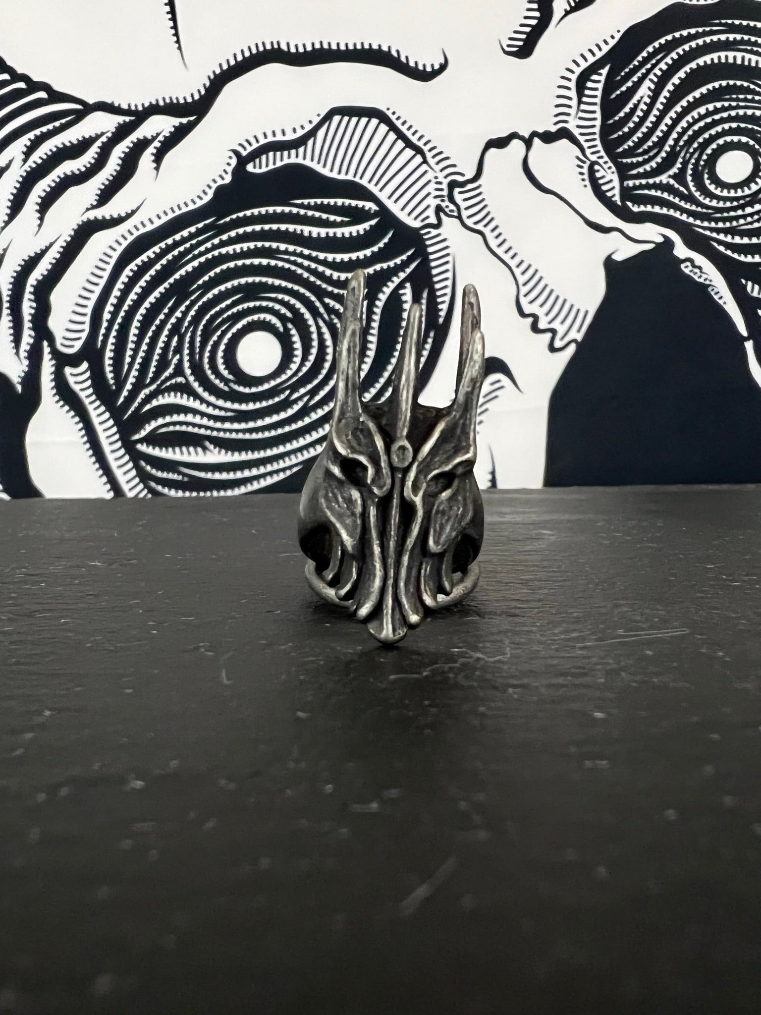 "Sauron" Evil Knight Ring