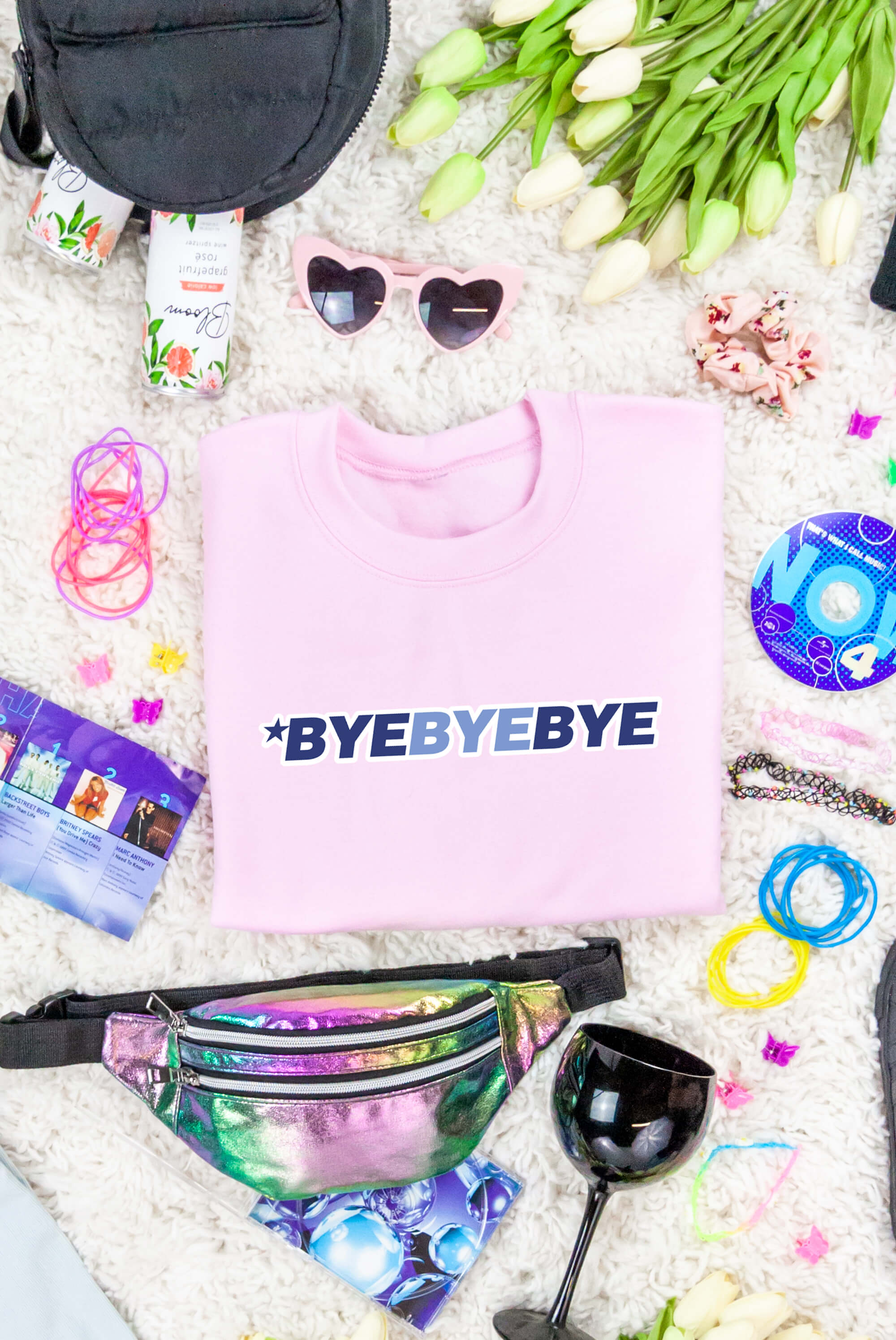 ByeByeBye Sweatshirt - For Your Ultimate Boy Band Bachelorette Party!