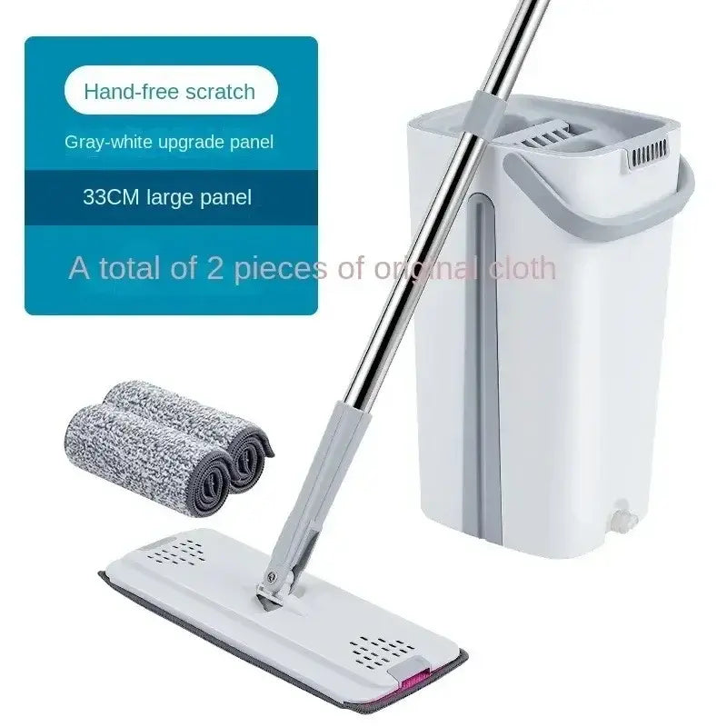 Handsfree Flat Mop Bucket Set