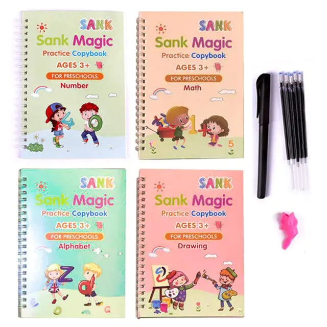 4Books Pen Magic Copy Book