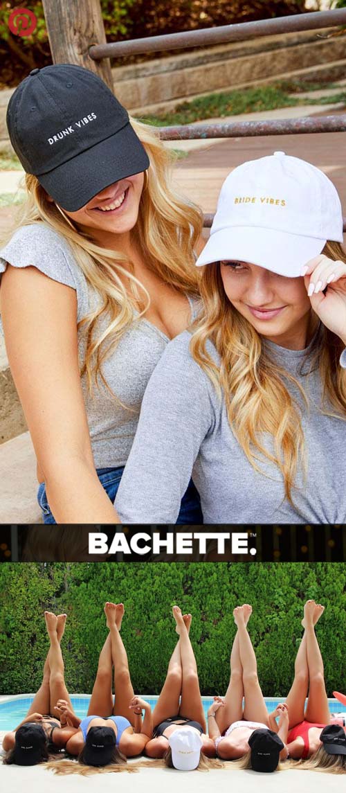 Party Vibes - Bachelorette party dad hats