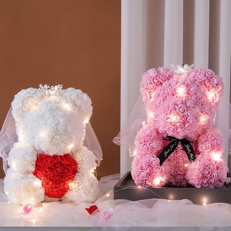 Wedding Decoration Rose Bear