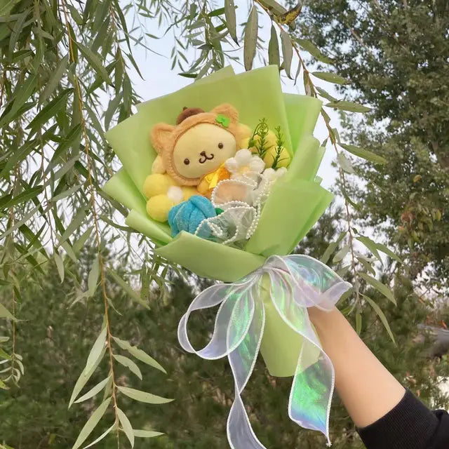 Plush Dolls  Flower Bouquet