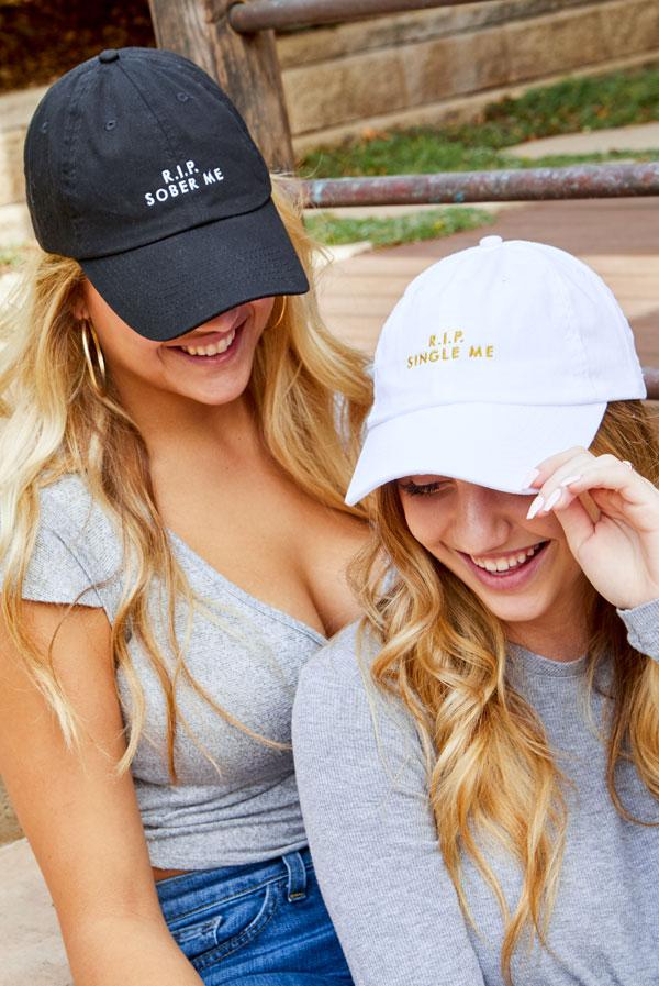 R.I.P. Sober Me - Bachelorette party dad hats