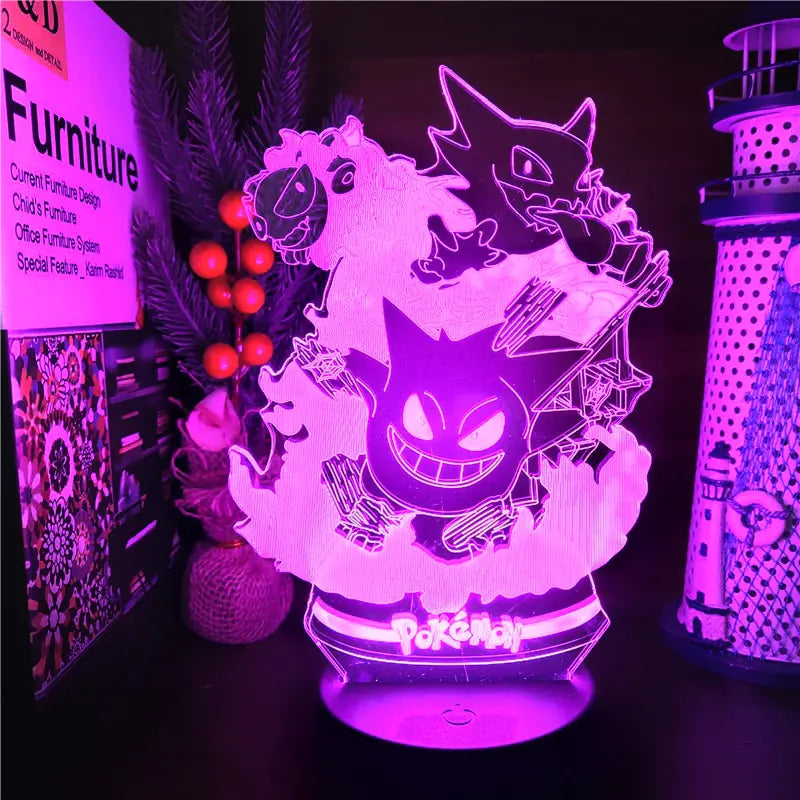 Colorful 3D Led Night Light