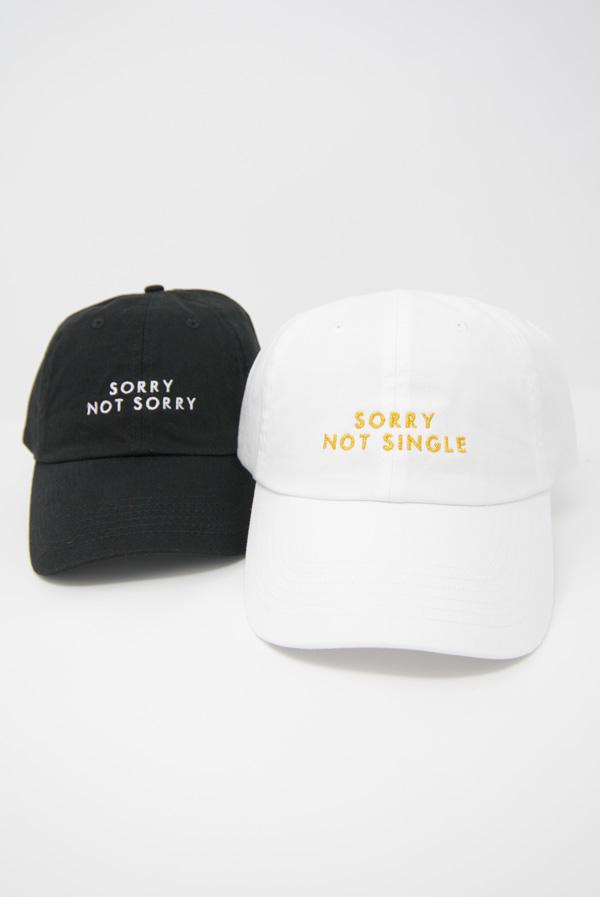 Sorry Not Sorry - Bachelorette party dad hats