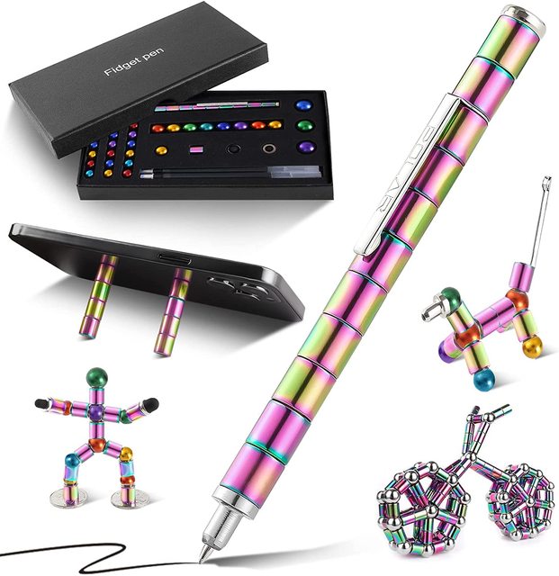 Deformable Magnetic Fidget Pen