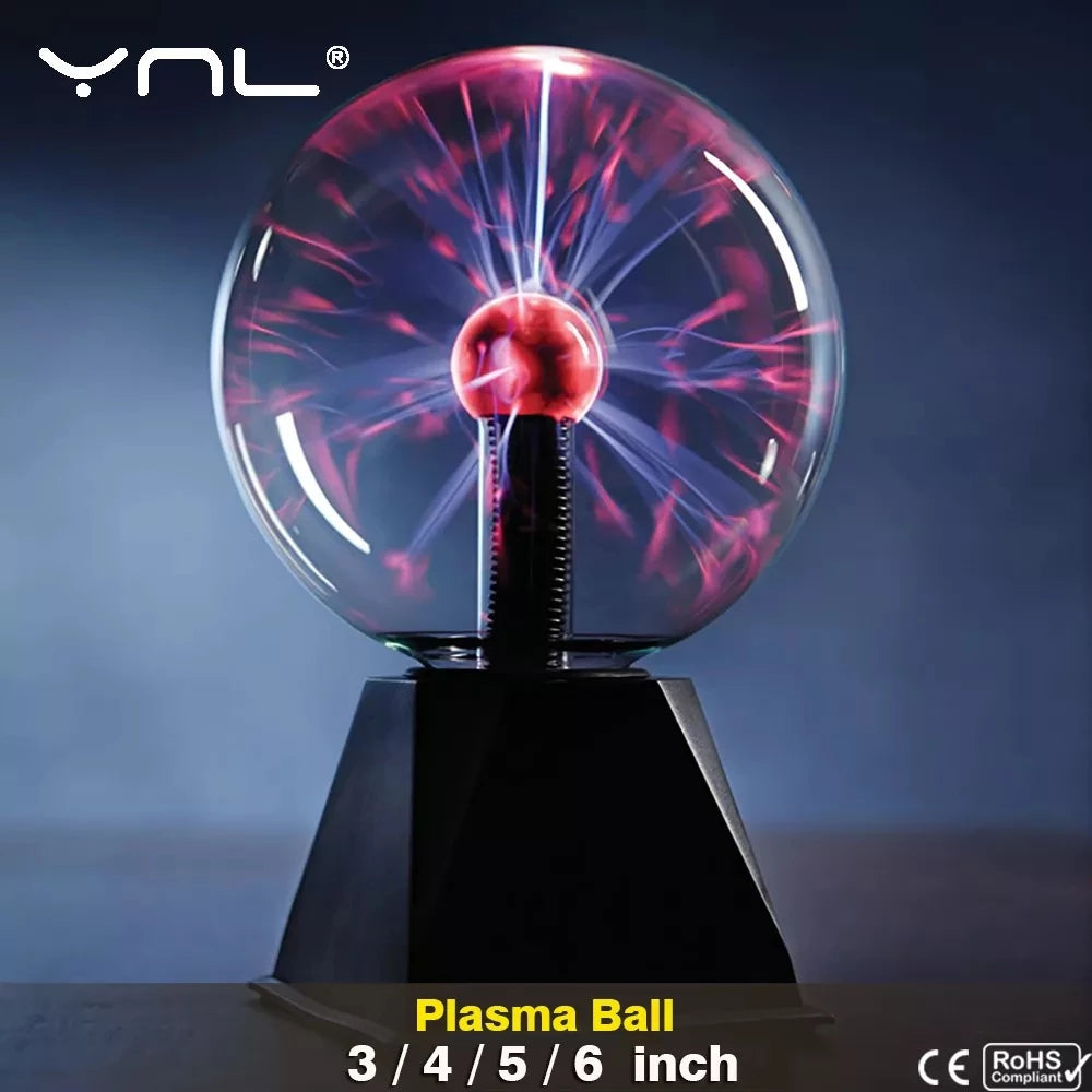 Magic Crystal Plasma Ball Lamp