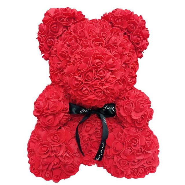 Rose Bear Foam Teddy Bear