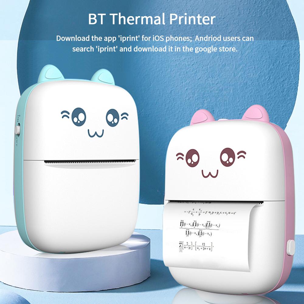 Bluetooth-Compatible Mini Printer