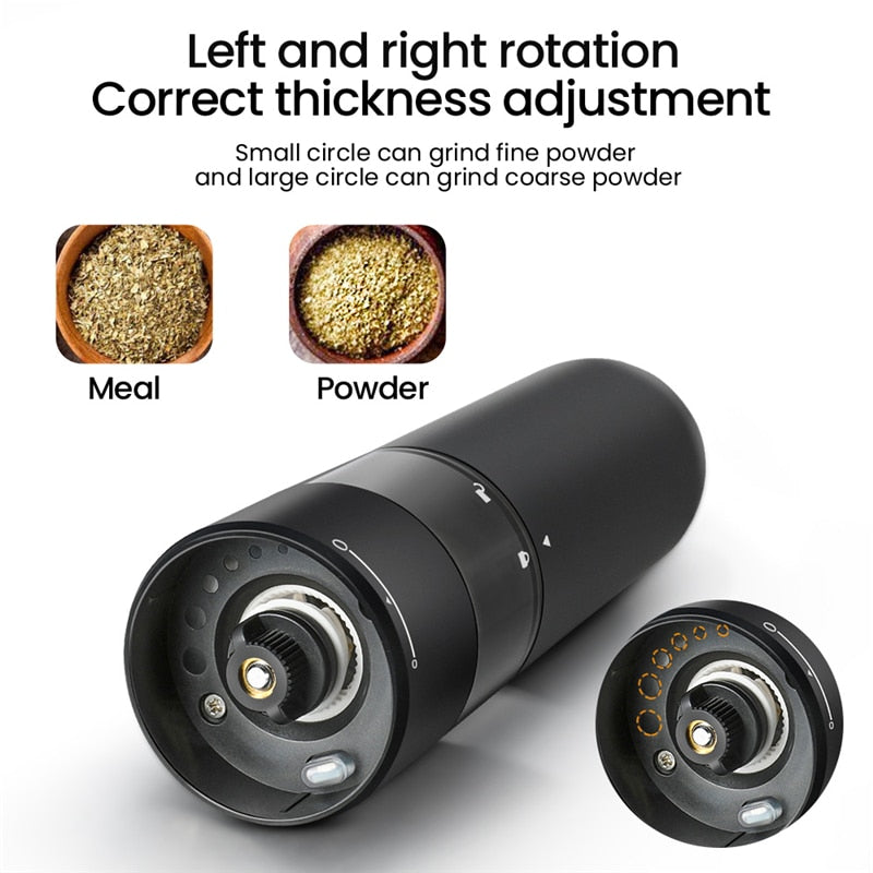 Electric Automatic Pepper And Salt Grinder