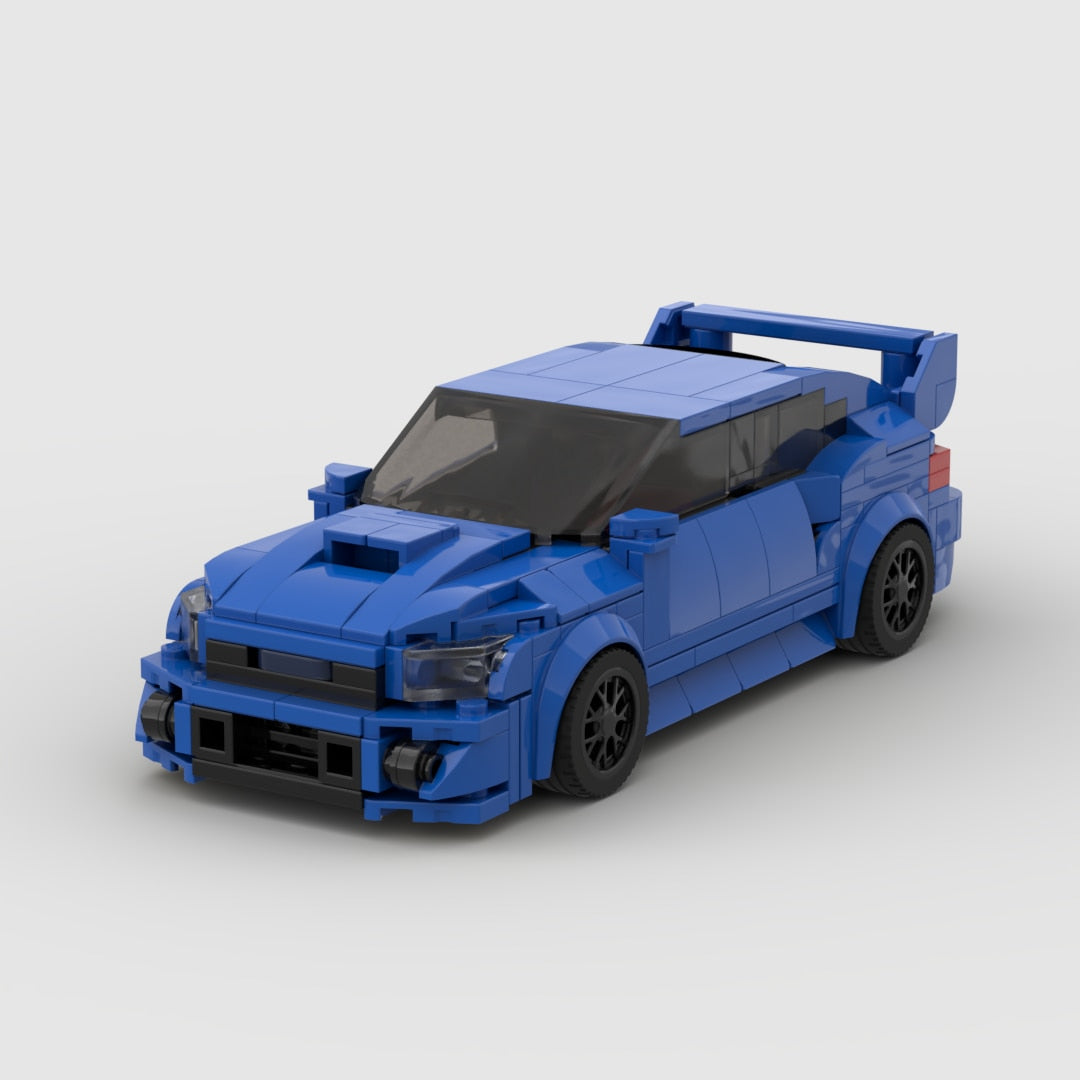 Subaru STI Garage Toy Car