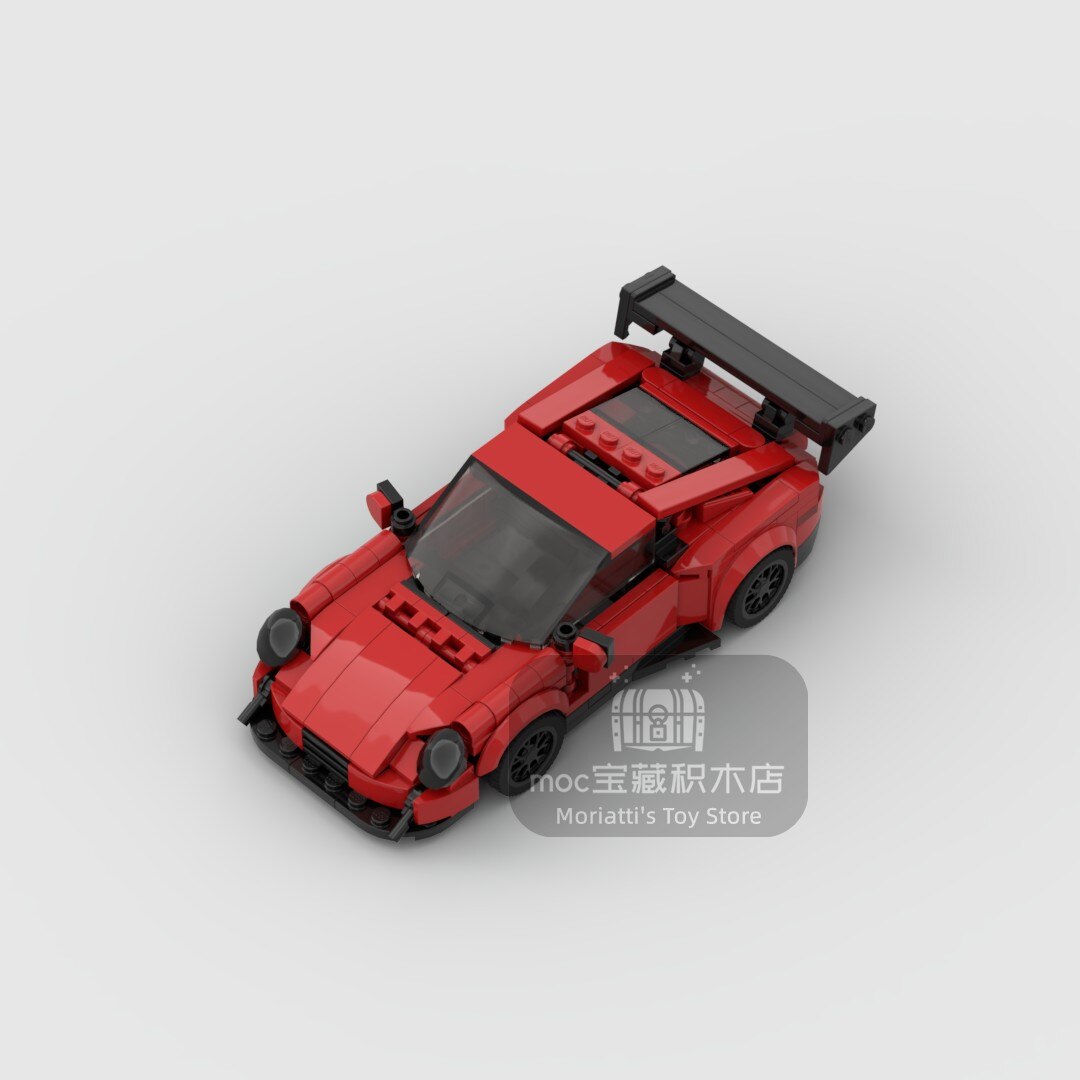 Racing Sports Vehicle Brick Building Blocks