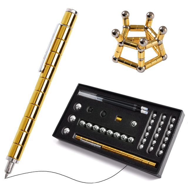 Deformable Magnetic Fidget Pen