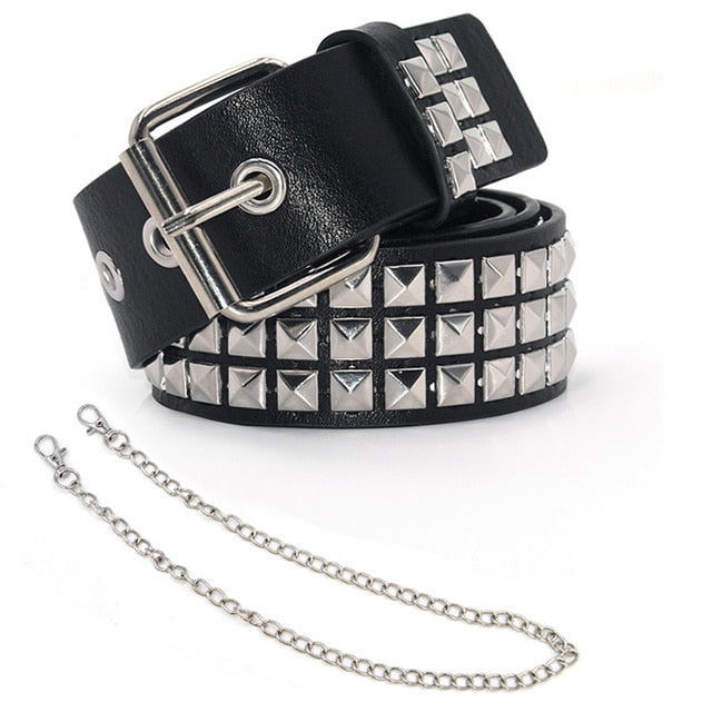 Rivet Studded Belt