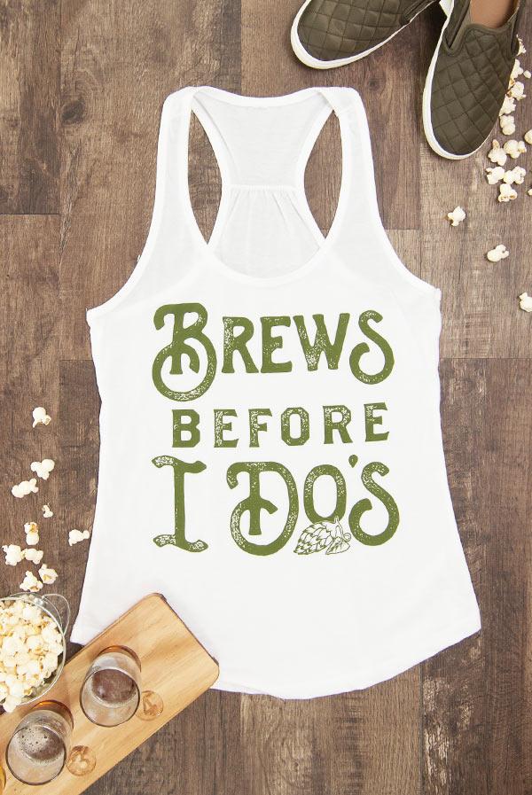 Brews with my Babes Bachelorette Party Tank Tops