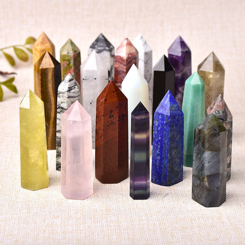 30 Color Natural Crystal Stones